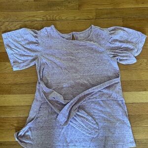 Jessica Simpson Maternity Pink Shirt